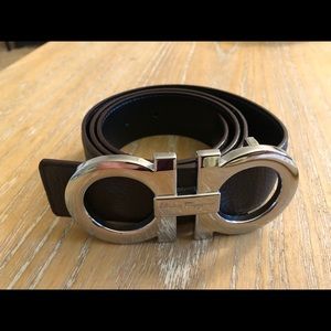 Salvatore Ferragam Belt Brown reversible